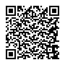 Código QR para número de teléfono +19287647863