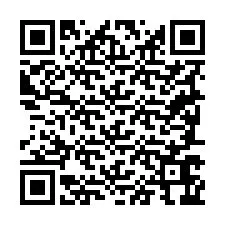 Código QR para número de teléfono +19287666189