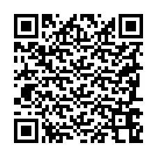 QR код за телефонен номер +19287668218