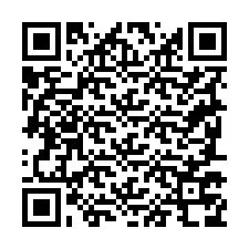 Código QR para número de teléfono +19287778181