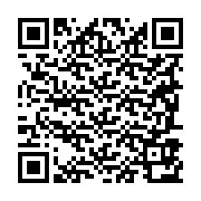 QR kód a telefonszámhoz +19287972152