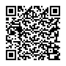 QR Code สำหรับหมายเลขโทรศัพท์ +19292000000