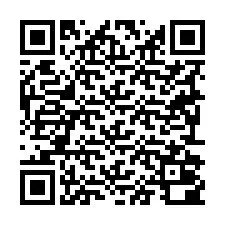 QR код за телефонен номер +19292000186