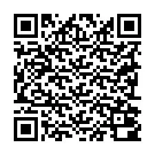 Código QR para número de teléfono +19292000198