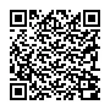 Código QR para número de teléfono +19292000200