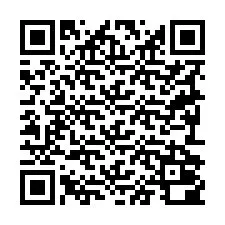 Código QR para número de teléfono +19292000208