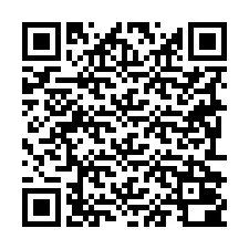 QR-code voor telefoonnummer +19292000216