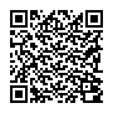 QR Code pour le numéro de téléphone +19292000221