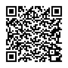 Código QR para número de teléfono +19292000225