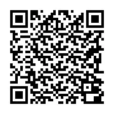 Código QR para número de teléfono +19292000231