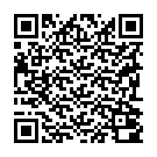 QR Code pour le numéro de téléphone +19292000250