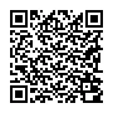 QR-koodi puhelinnumerolle +19292000535