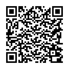 Código QR para número de teléfono +19292000581