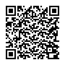 Código QR para número de telefone +19292000619