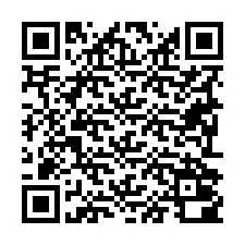 QR Code pour le numéro de téléphone +19292000627