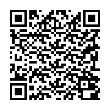 QR код за телефонен номер +19292000640