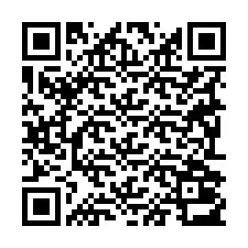 Código QR para número de teléfono +19292013362