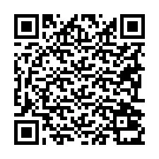 Código QR para número de teléfono +19292031723