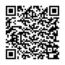 Código QR para número de teléfono +19292100438