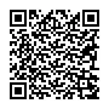 QR Code สำหรับหมายเลขโทรศัพท์ +19292257003