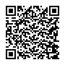 Codice QR per il numero di telefono +19292407935