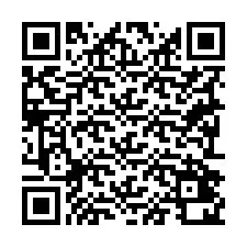 QR-Code für Telefonnummer +19292420629