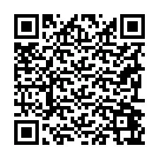 QR код за телефонен номер +19292467345