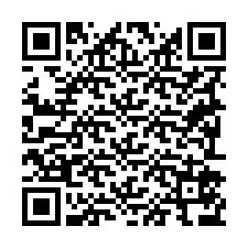 QR-код для номера телефона +19292576829