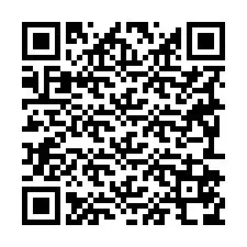 Código QR para número de telefone +19292578002