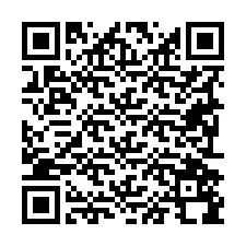 QR kód a telefonszámhoz +19292598797