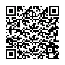 QR kód a telefonszámhoz +19292650740