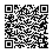 QR Code pour le numéro de téléphone +19292681007