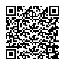 Kode QR untuk nomor Telepon +19292687874