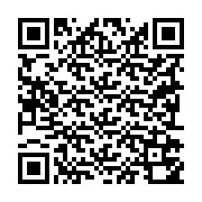 QR-code voor telefoonnummer +19292750098