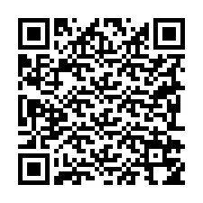 QR-koodi puhelinnumerolle +19292754424