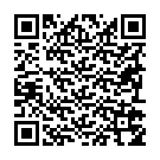 QR Code pour le numéro de téléphone +19292754807