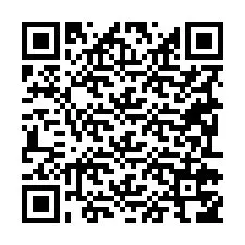 Código QR para número de telefone +19292756873