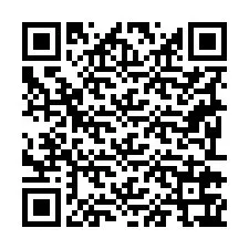 QR-Code für Telefonnummer +19292767825