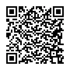 Código QR para número de teléfono +19292768177