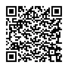 QR Code pour le numéro de téléphone +19292768404