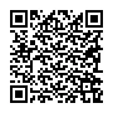 Código QR para número de teléfono +19292769613