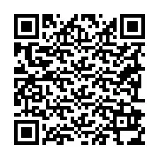 QR-code voor telefoonnummer +19292934029