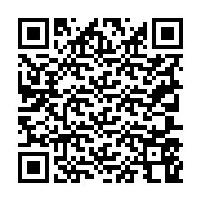 Kode QR untuk nomor Telepon +19307568309