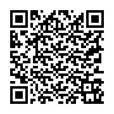 QR-code voor telefoonnummer +19313161014