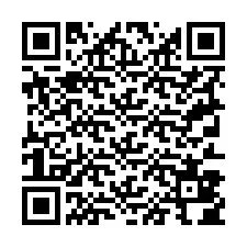 Código QR para número de teléfono +19313804510