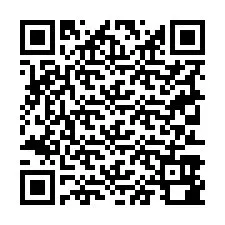 Kode QR untuk nomor Telepon +19313980872