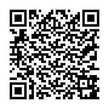 Kode QR untuk nomor Telepon +19313981481