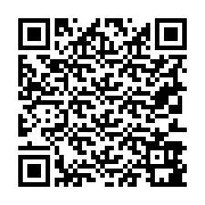 Kode QR untuk nomor Telepon +19313981907