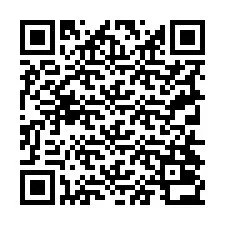 QR-code voor telefoonnummer +19314032260