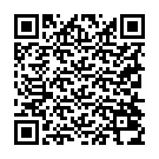 Código QR para número de telefone +19314034636